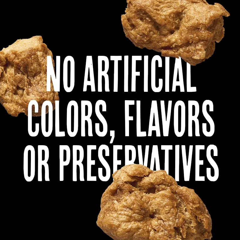 No Artificial Colors, Flavors Or Preservatives