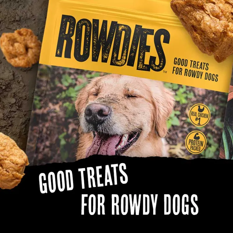 Rowdie Dog Treats - Good Treats for Rowdy Dogs
